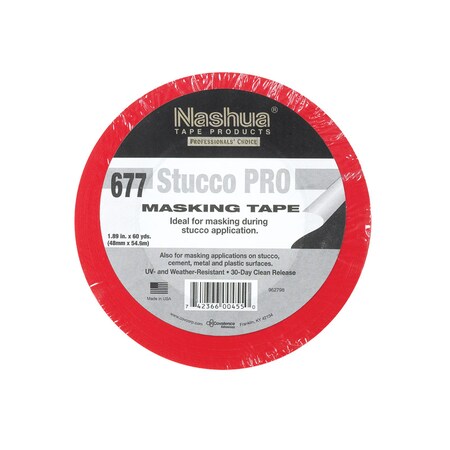 Nashua Nashua 1.89 in. W X 60 yd L Red Regular Strength Masking Tape 1 pk 1086915